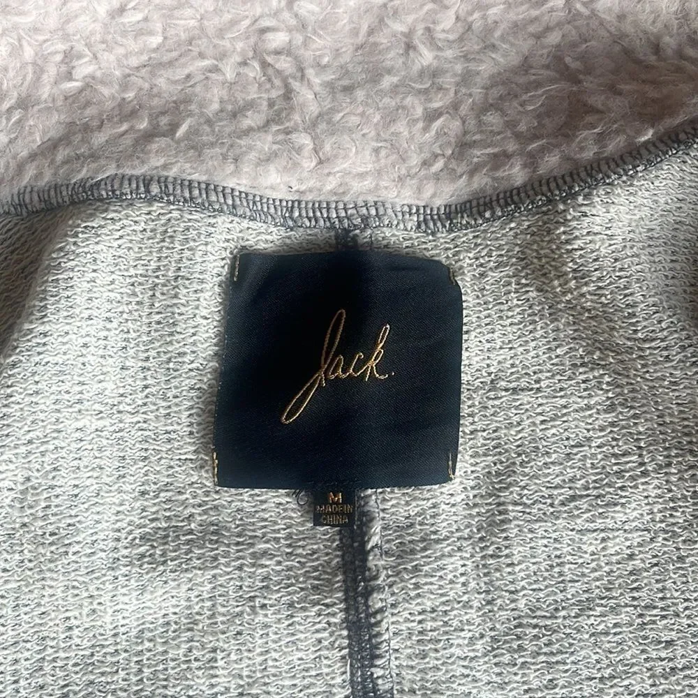 🌻 Jack French Terry Wrap Cardigan Size M